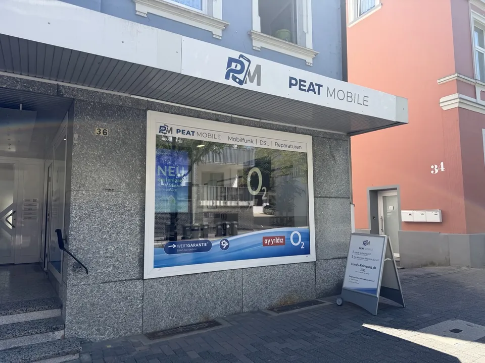 Außenansicht von Peat Mobile in der Frankfurter Straße 36 in Halver